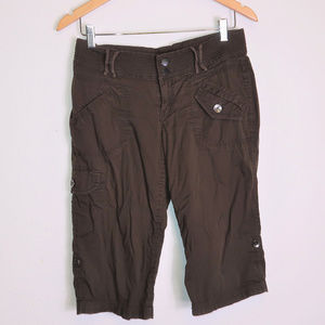 DKNY JEANS, Brown Capris, size 6